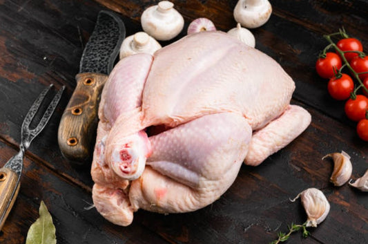 Pastured Chicken (Organic Feed) - (Whole Frozen)