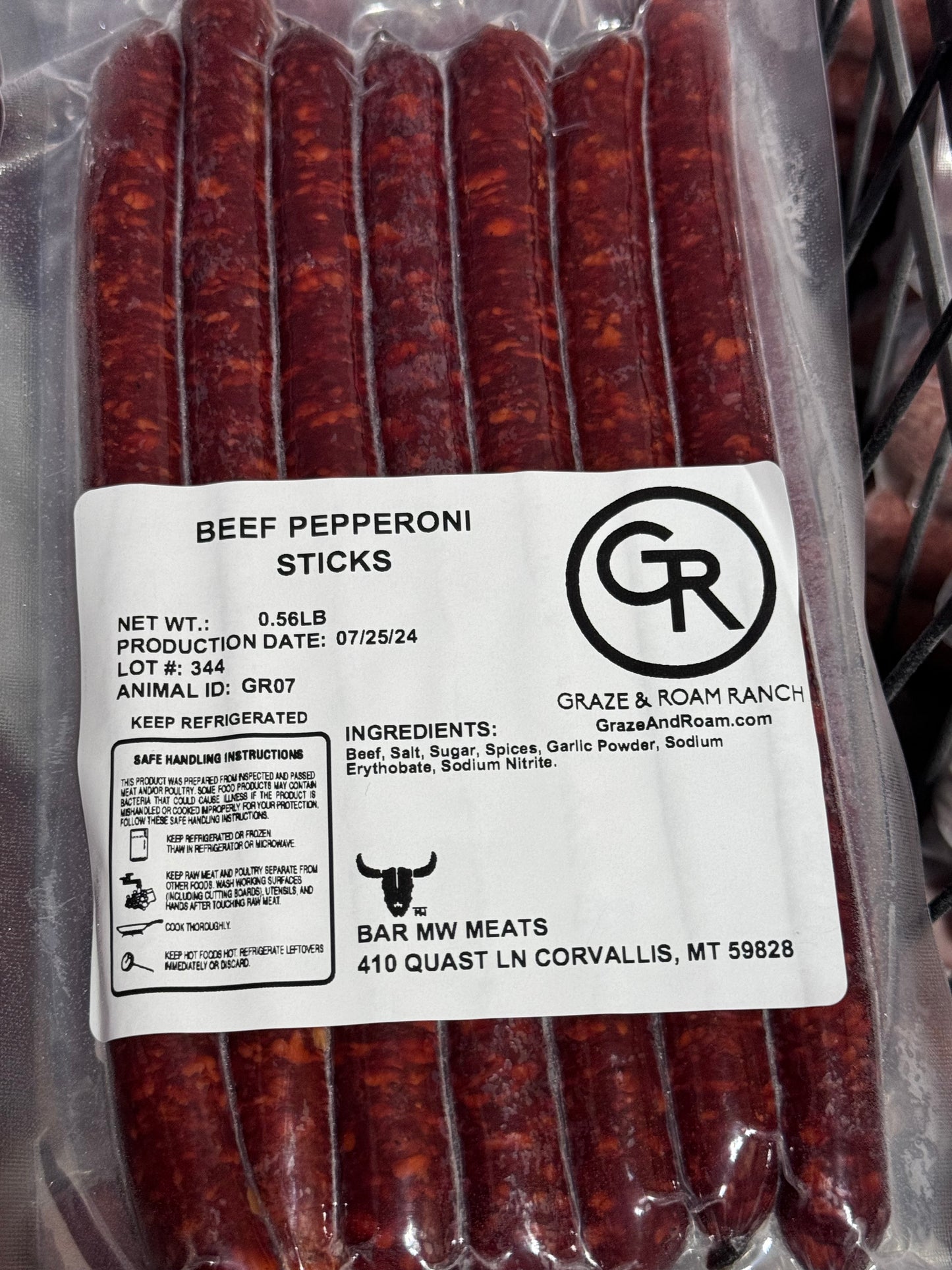 All Beef Snack Sticks