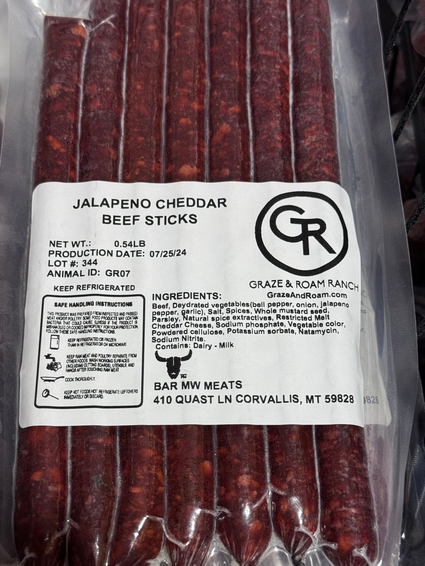 All Beef Snack Sticks