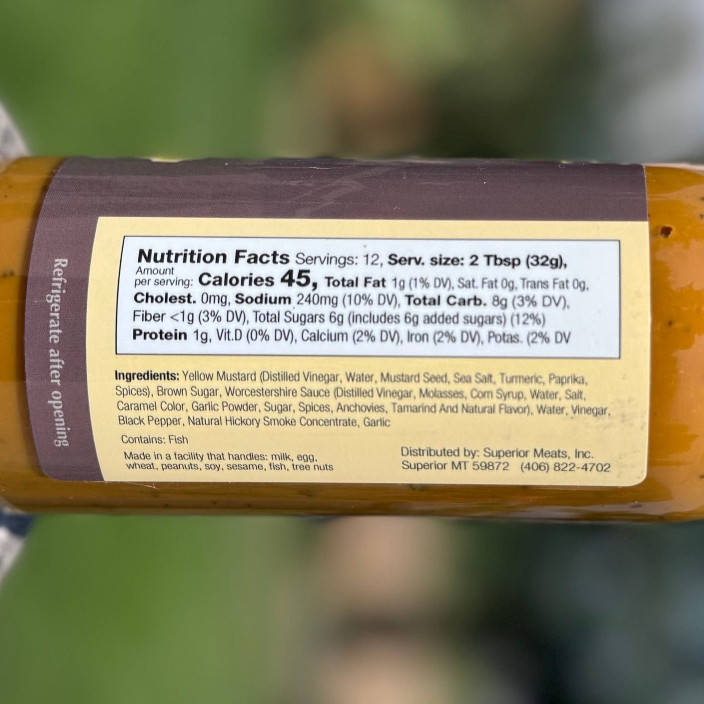 Life Changing Mustard Sauce (Made in Montana)