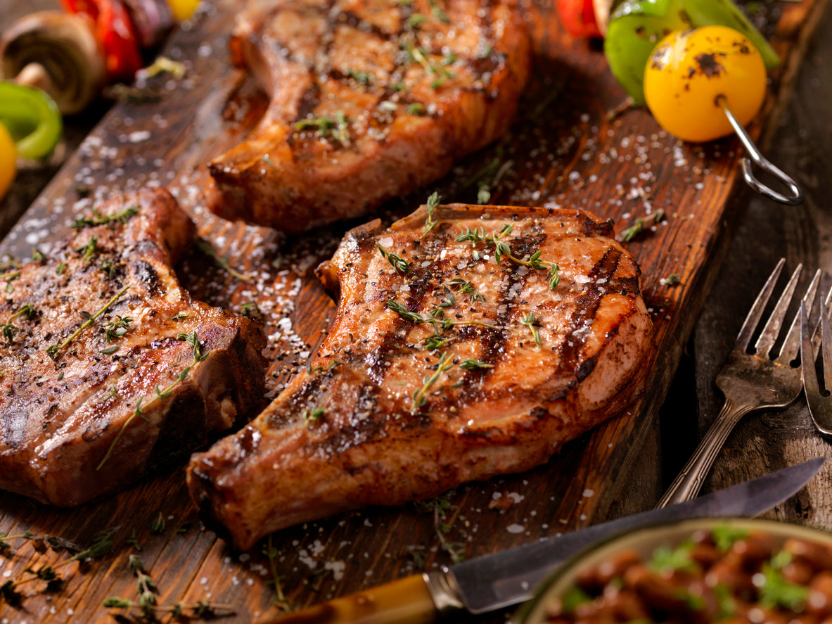 Pasture-Raised Bone-In Pork Chops